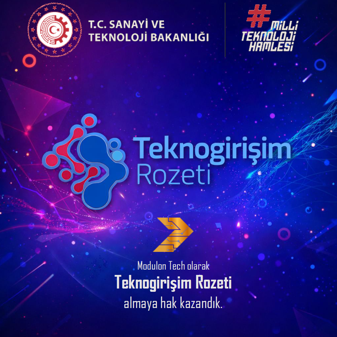 Teknogirişim Rozeti almaya hak kazandık.